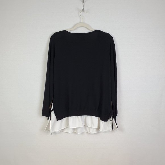 Terra &Sky Pullover Sweater Long Sleeve V-Neck 14W - Picture 2 of 8